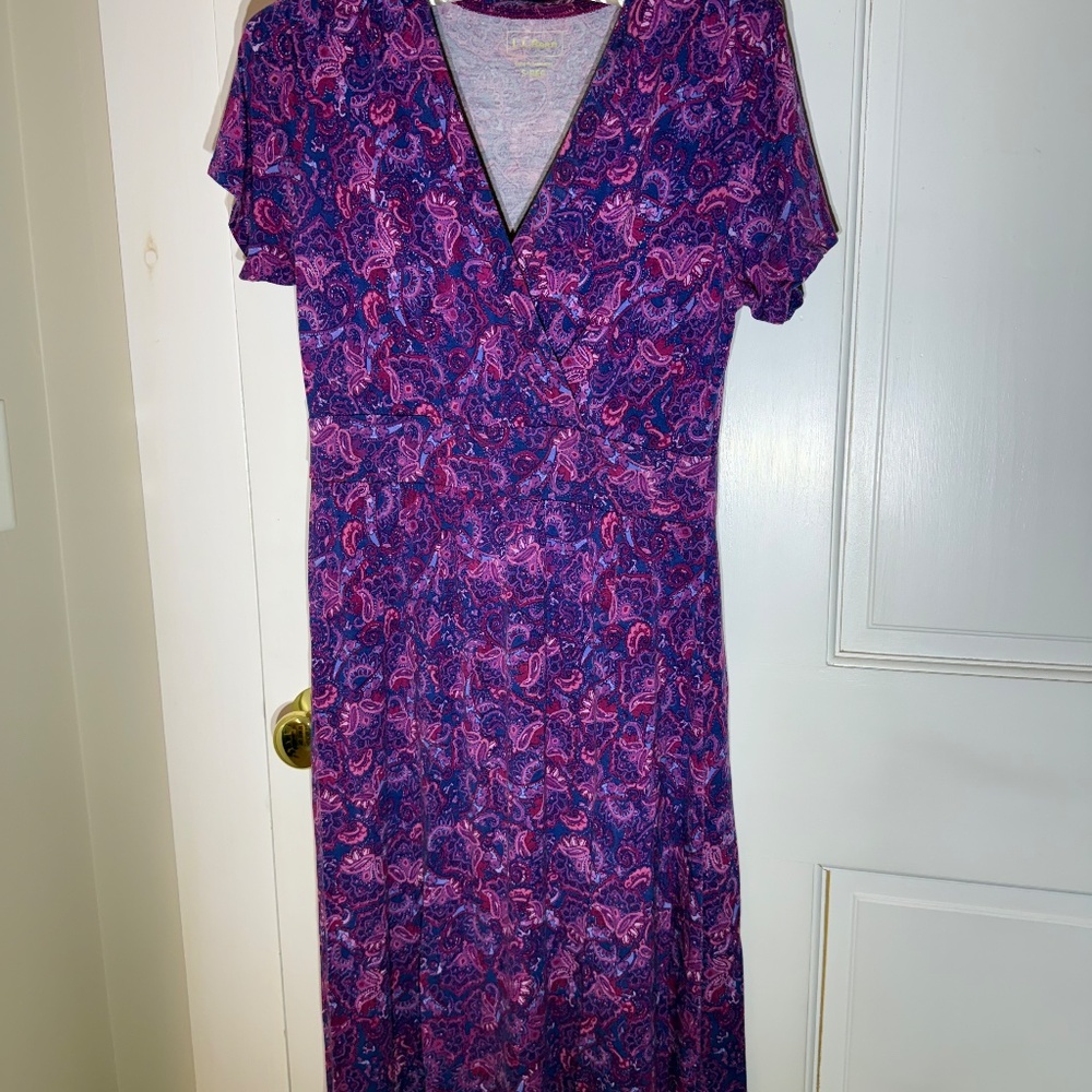 Women’s Summer Knit Dress, Short-sleeve LLBean